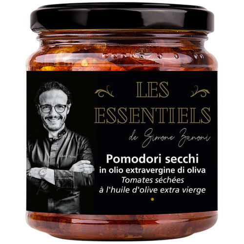 Zanoni Les Essentiels de Simone Zanoni Mastro Sapore Tomates Séchées à l'Huile d'Olive Vierge Extra 280g