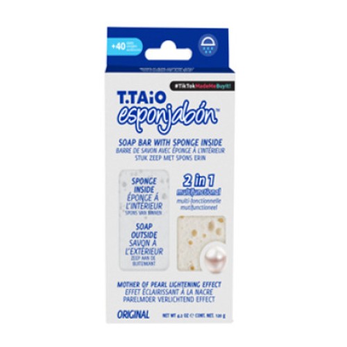 T.Taio Esponjabon Savon 2en1 Lavande Tous type de Peaux