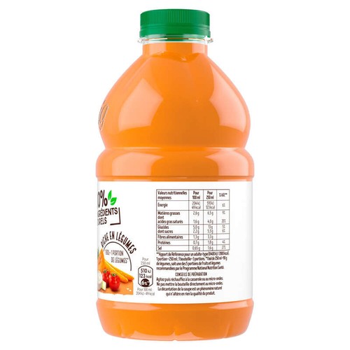 Liebig Soupe velouté de légumes& crème 75cl