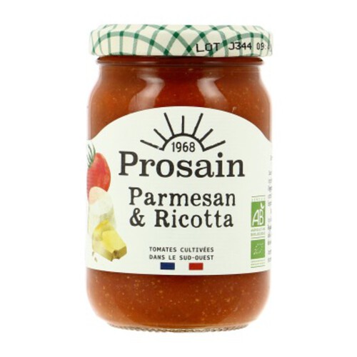 [Par Naturalia] Prosain Sauce Tomate Parmesan & Ricotta Bio 200g