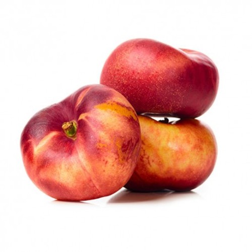 Monoprix Nectarine Plate Mûre à point  x4