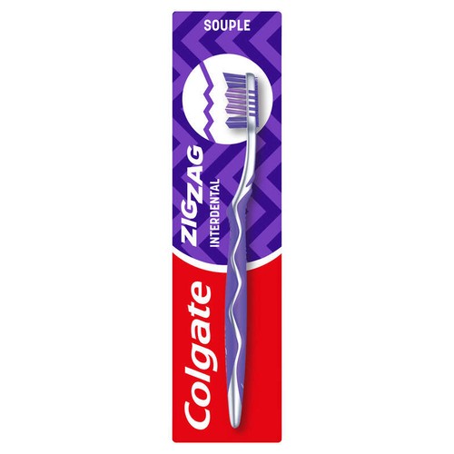 Colgate Brosse à dents  ZigZag Interdentaire Souple x1