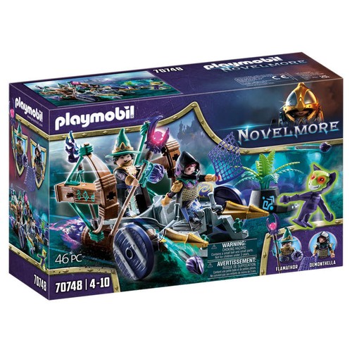 Playmobil Vehicule Catapulte Violet Vale 70748 -46 pièces