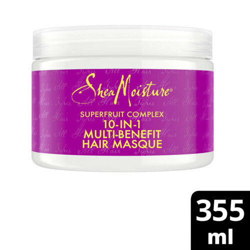 Shea Moisture masque cheveux femme superfruit complex 355ml