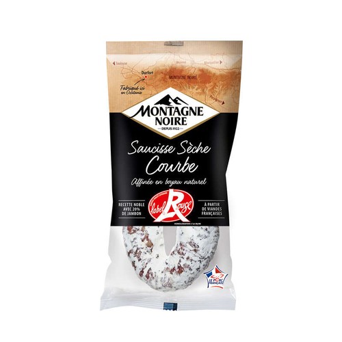 Montagne Noire Saucisse sèche courbe label rouge 225g
