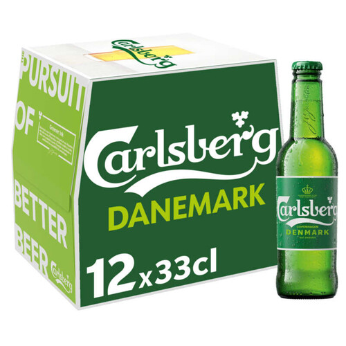 Carlsberg Bière Blonde 12 x 33cl