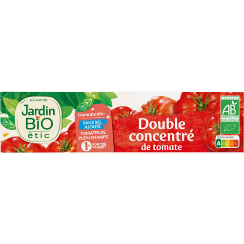 Jardin Bio Double concentré de tomate 200ml