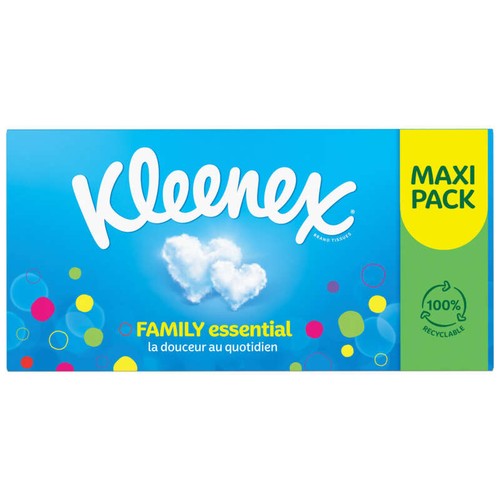 Kleenex Boite Familiale Mouchoirs x128