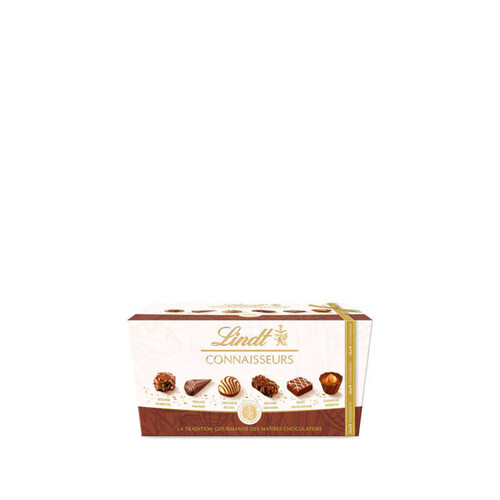 Lindt connaisseur boîte de chocolats assortiment 183g