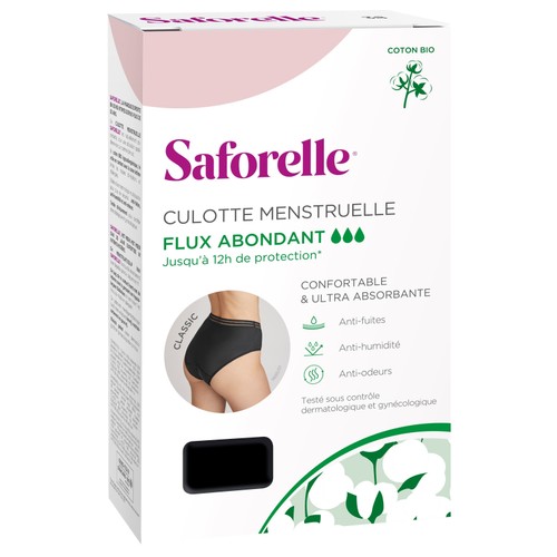 Saforelle Culotte Menstruelle Flux Abondant T38