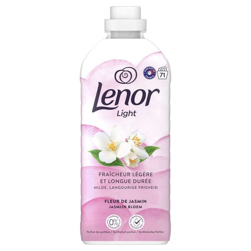Lenor Fleur de Jasmin Adoucissant Fraîcheur Légère et Longue Durée 71 lavages