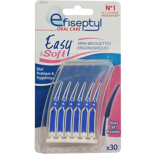 Efiseptyl Mini-Brossettes Interd Easy & Soft X30