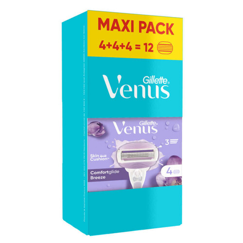 Gillette Venus Lames Comfortglide Breeze x12