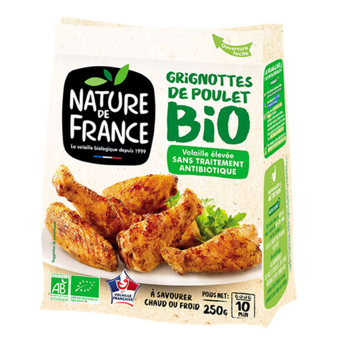 Nature De France Grignotte De Poulet Roti Bio 200G