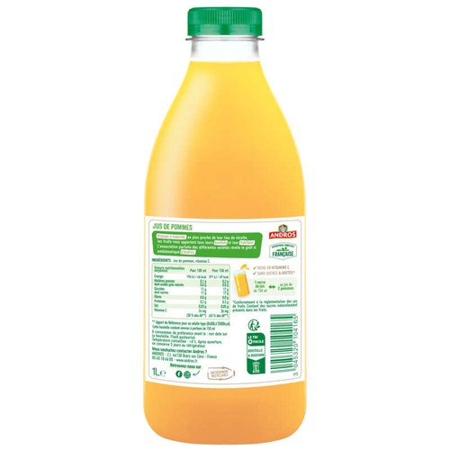 Andros Jus De Pomme 1L