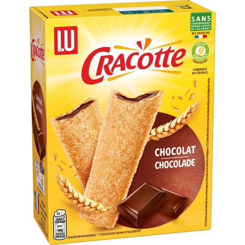 Lu Cracotte Biscottes fourées au Chocolat 200g
