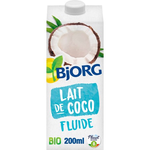 Bjorg Lait de coco fluide Bio 200ml