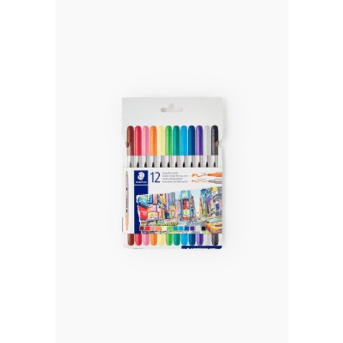 Staedtler Feutres Coloriage 2 pointes x12