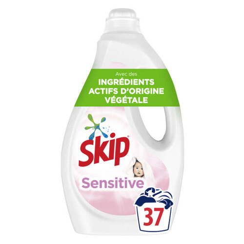 Skip lessive liquide sensitive 1.665L