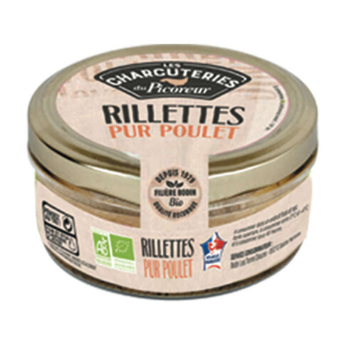 [Par Naturalia] Le Picoreur Verrine Rillette Poulet Bio 120G Picoreur