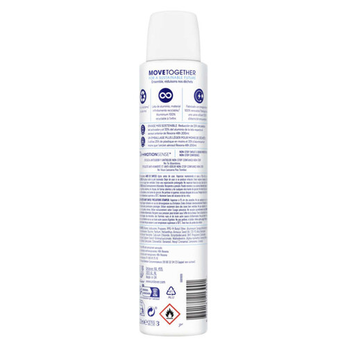 Rexona Déodorant Femme Spray Anti-Transpirant 72H Cotton Dry 200Ml