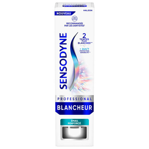 Sensodyne Pro Dentifrice Blancheur Email Renforcé 75ml