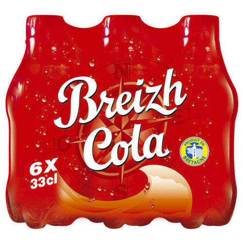 Breizh Cola Boisson au Cola Pack 6x33cl