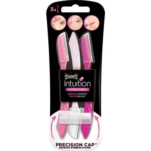 Wilkinson Intuition Rasoirs de sourcils X3