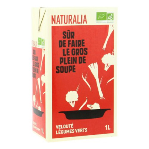 Naturalia Velouté Légumes Verts Bio 1L