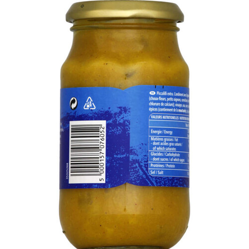 Heinz Sauce Piccalilli Extra dans Bocal en Verre 290g