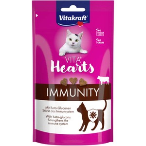 Vitakraft Vita hearts immunité, bœuf pour Chat 40g