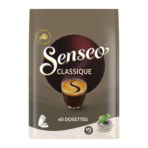 Senseo Café Classique x40 dosettes 277g