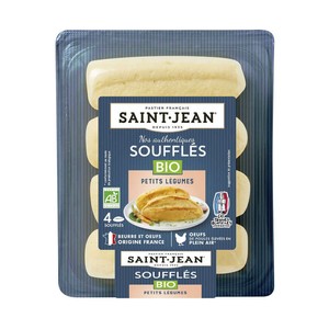Saint Jean Soufflés Bio Légumes 4x80g