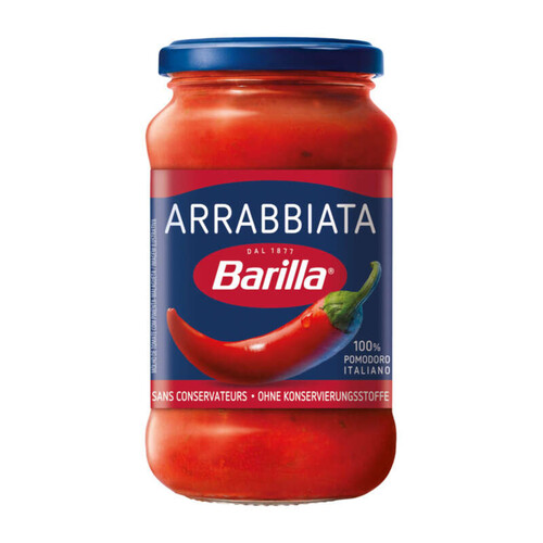 Barilla sauce tomates arrabbiata 400g