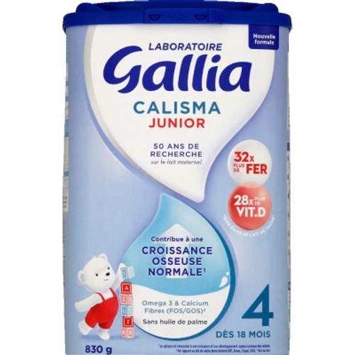Gallia Lait en Poudre Junior Dès 18 mois 830g