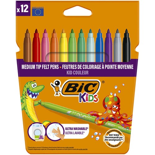 Bic Feutres De Coloriage x12
