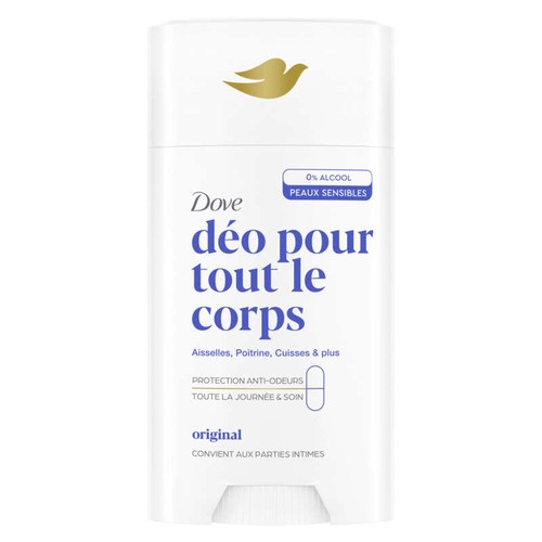 Dove Déodorant pour Tout le Corps Stick Original 75ml