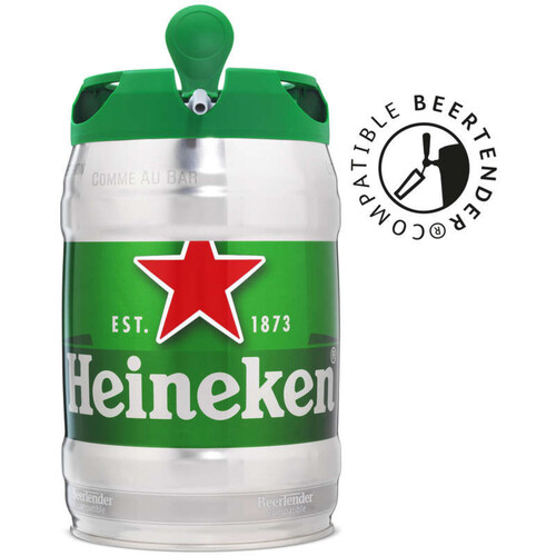 Heineken Bière Blonde Fût 5L 5°