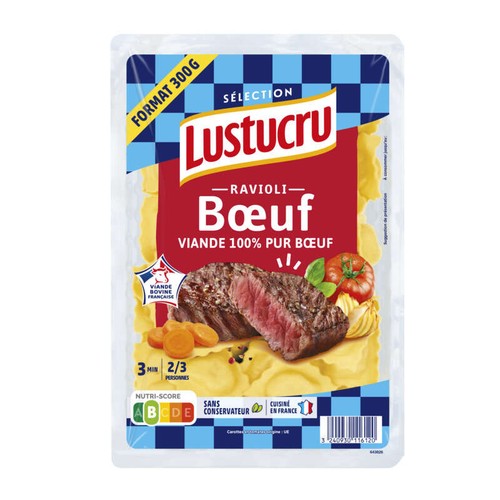 Lustucru Ravioli Bœuf 300g