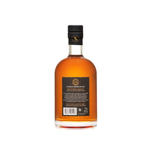 HSE Rhum vieux agricole AOC Martinique cuvée du maitre de chais 42° 70cl