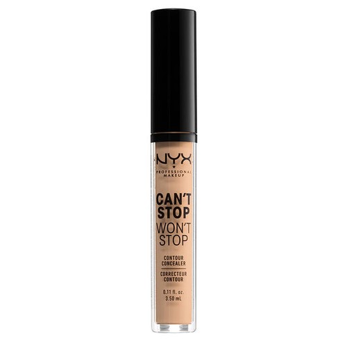 NYX Can't Stop Won't Stop Anti-Cernes & Correcteur Natural 3.5 ml