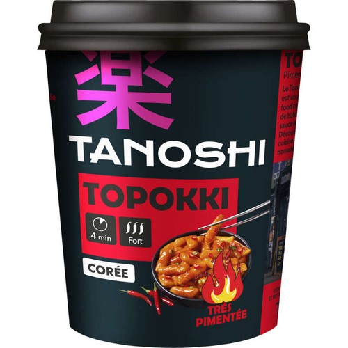 Tanoshi Topokki Fort Recette originale 175g
