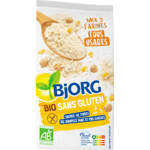 BJOR Mix 3 farines sans gluten bio 500g