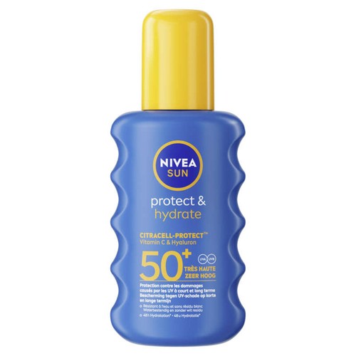 Nivea Crème solaire spray  FPS 50+ Protect & Hydrate 200ml
