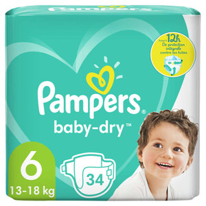 Pampers Baby Dry Geant T6X34