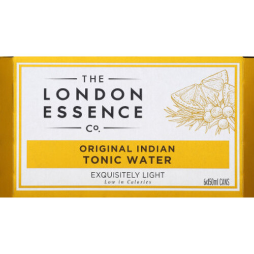 London Essence Original Indian Tonic Water 6x15cl