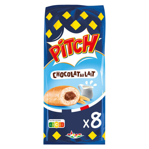 Pitch Brioche Chocolat au lait x8 300g