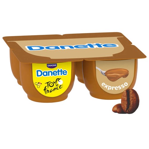 Danette Crème Dessert Café Expresso 4x125g