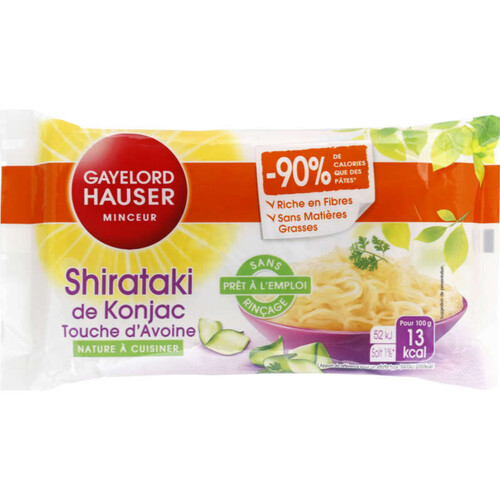 Shirataki Pâtes Konjac, nouilles Konjac séchées à faible teneur en gluten,  sans gluten, nouilles Shirataki sans glucides (400 g) (Konjac) : :  Épicerie et Cuisine gastronomique
