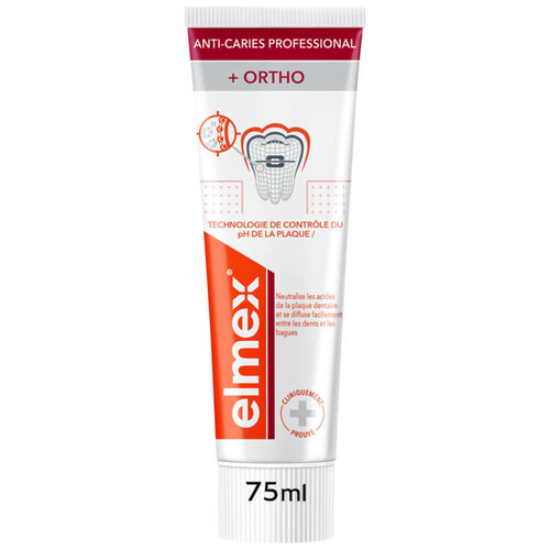 [Para] Elmex Dentifrice Anti-Caries Professional Junior 6-12 ans dentifrice 75ml